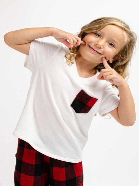 Kids Buffalo Print Set