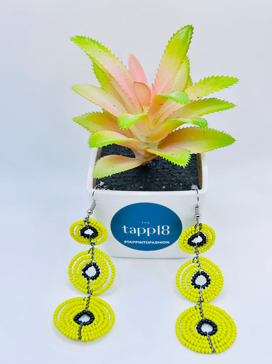 Authentic African Beaded Earrings