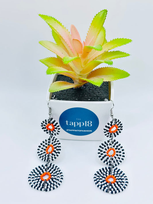 Authentic African Beaded Earrings