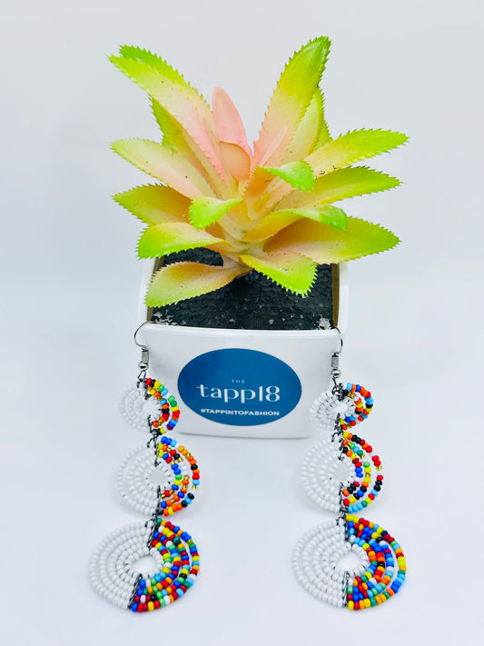 Authentic African Beaded Earrings