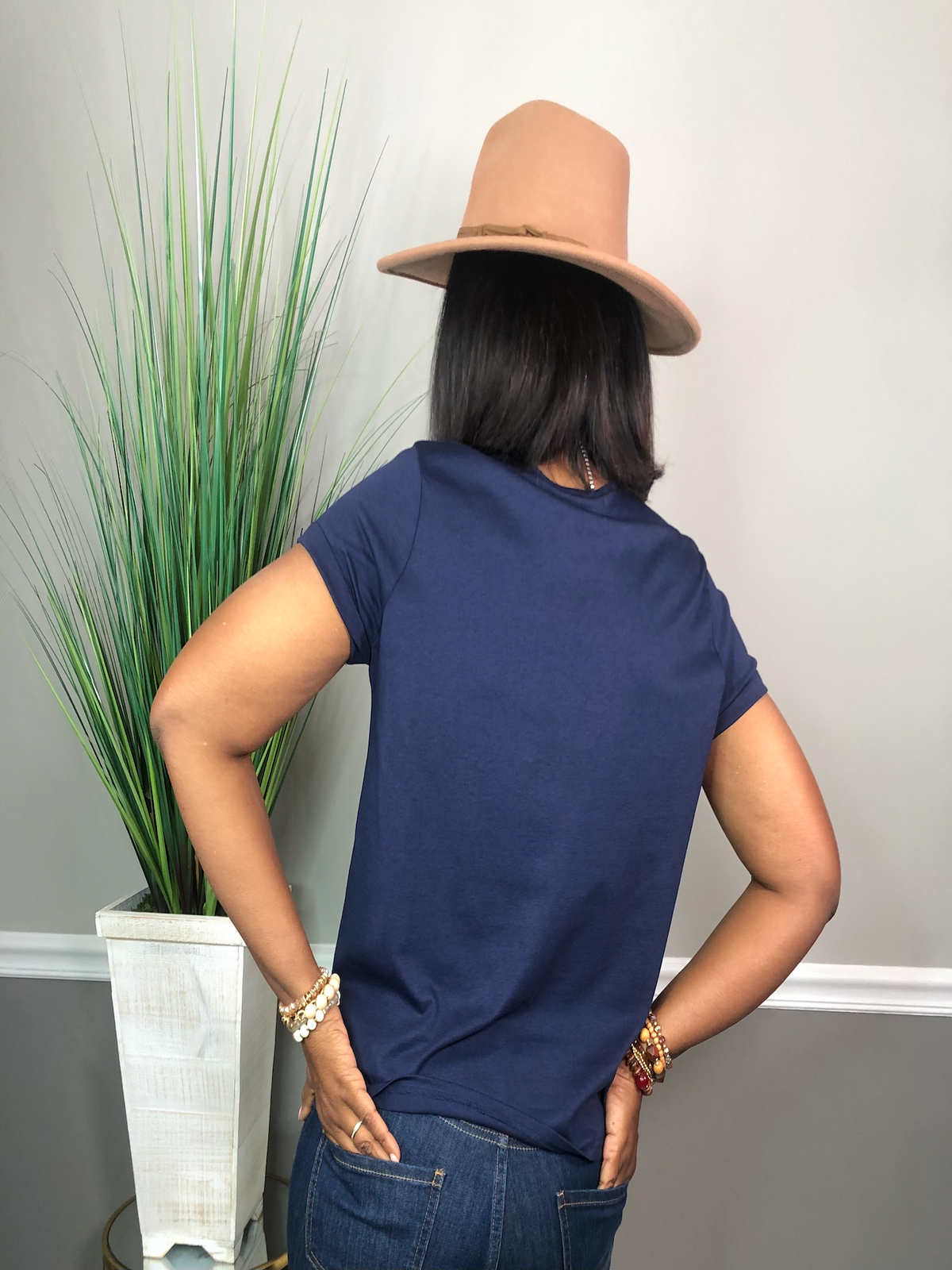 The Perfect Henley-Navy