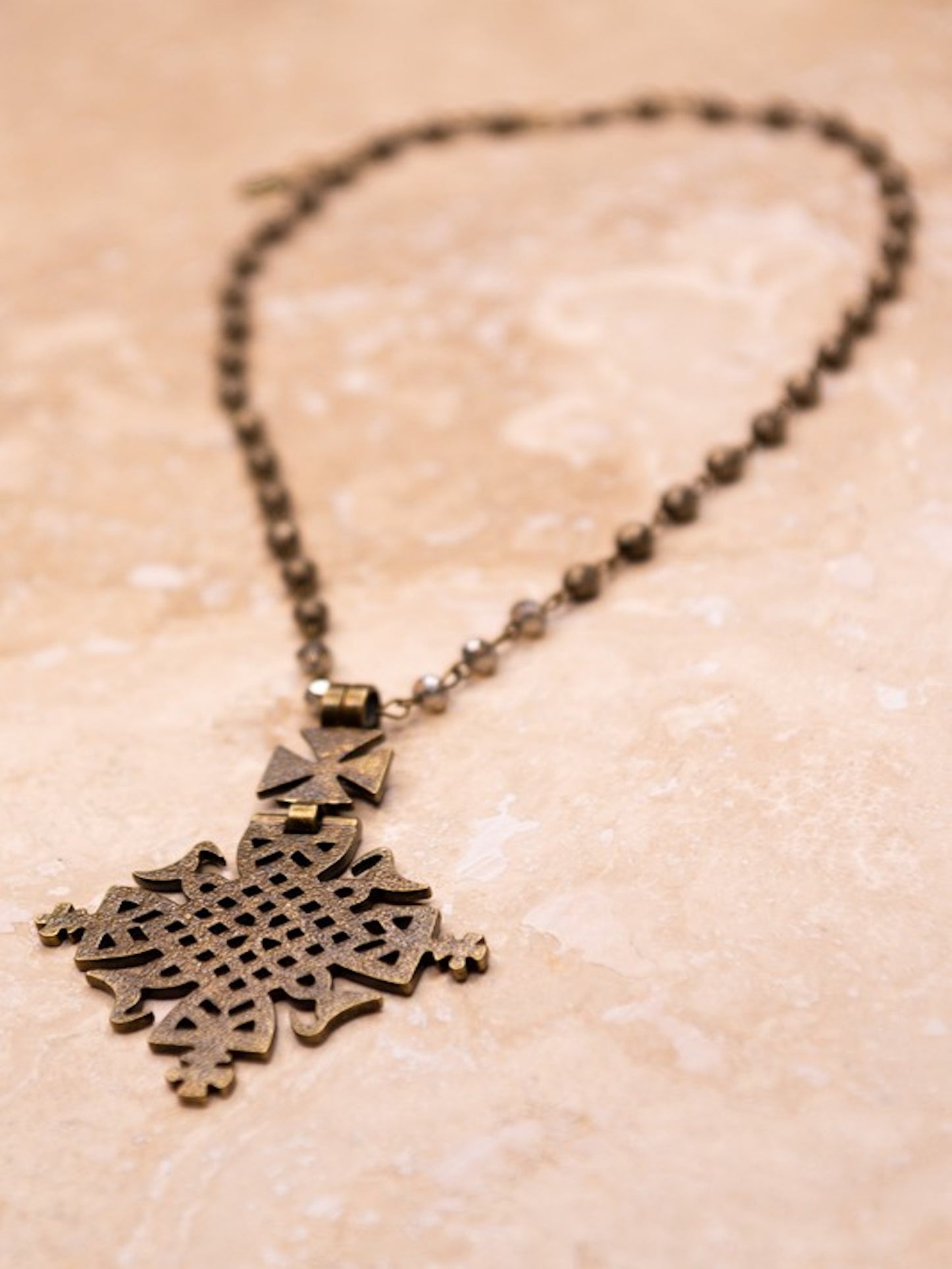 The Delaney Cross Necklace
