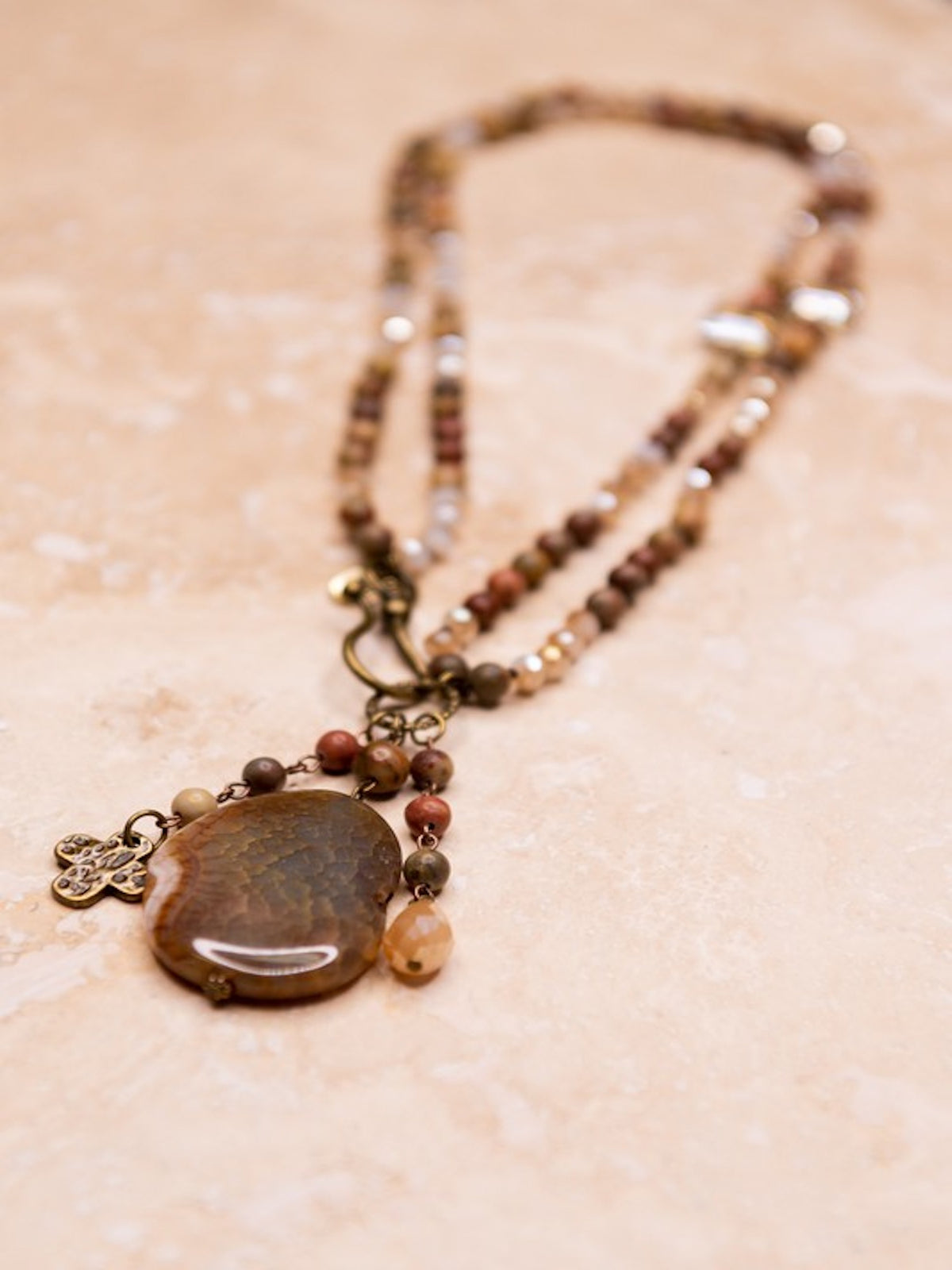 The Gizelle Jasper Necklace