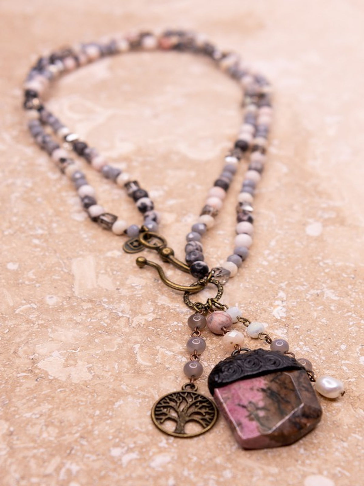 The Bella Mauve Necklace