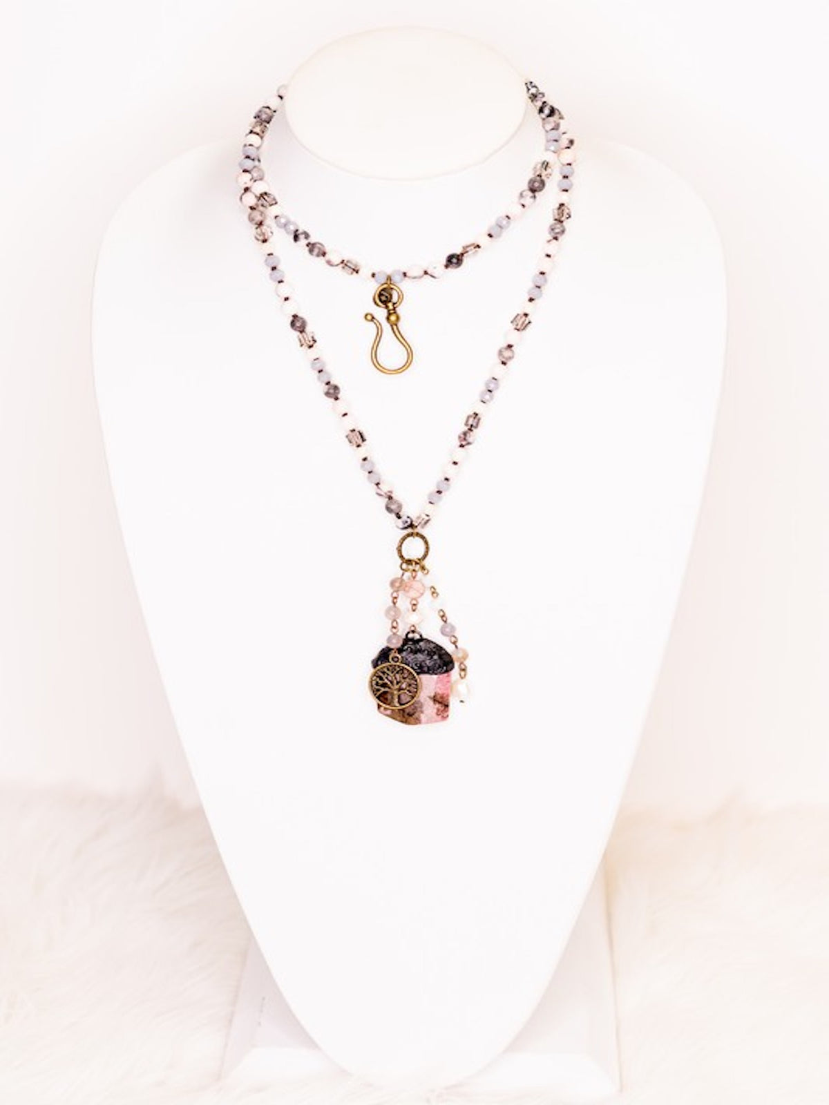The Bella Mauve Necklace