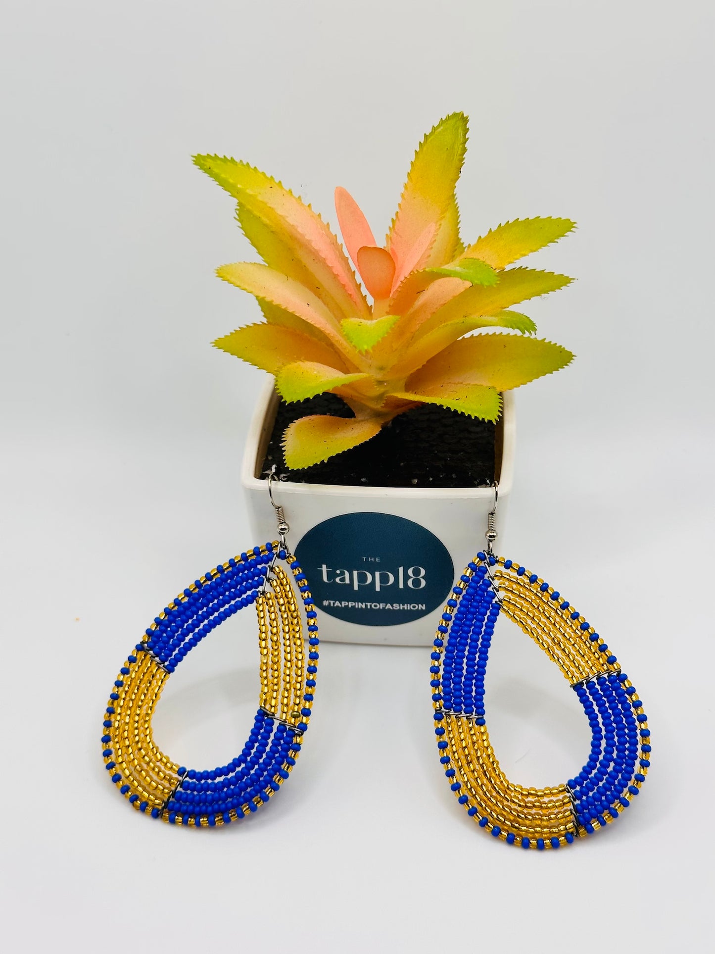 Authentic African Beaded Earrings