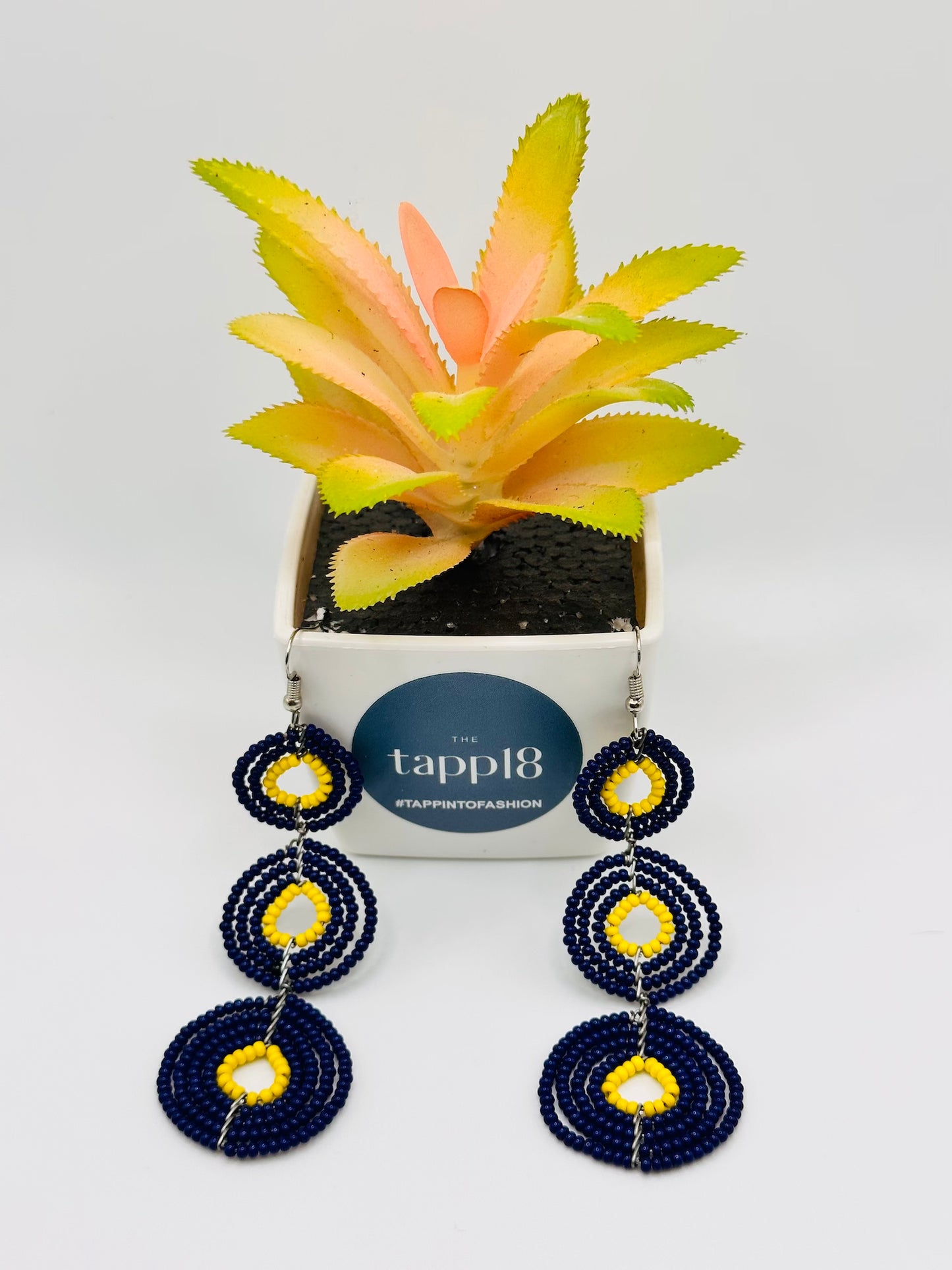 Authentic African Beaded Earrings