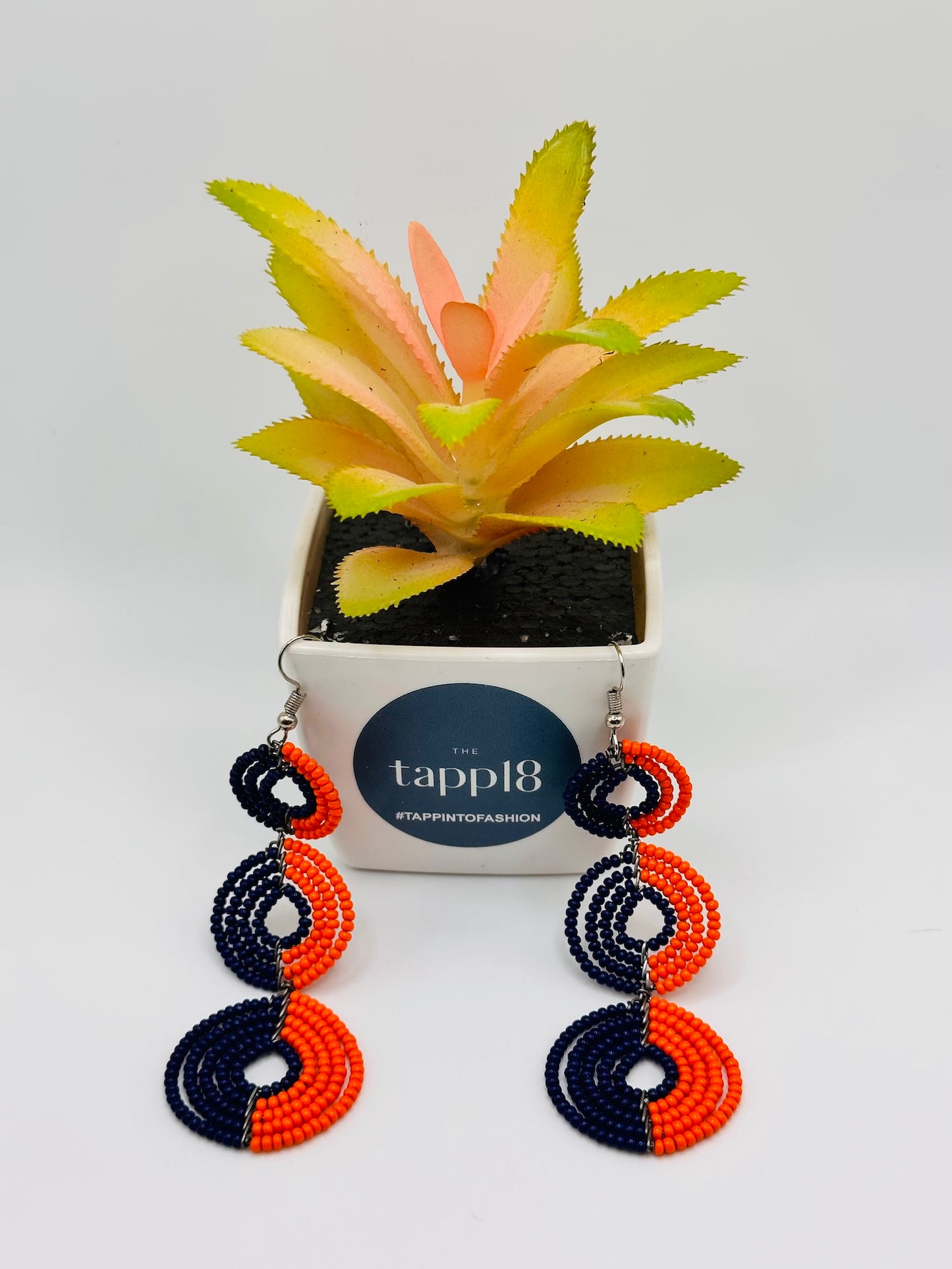 Authentic African Beaded Earrings