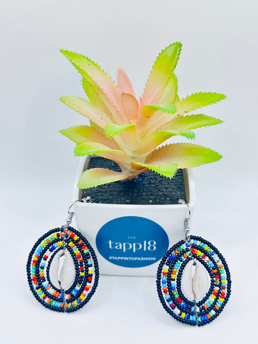 Authentic African Beaded Earrings