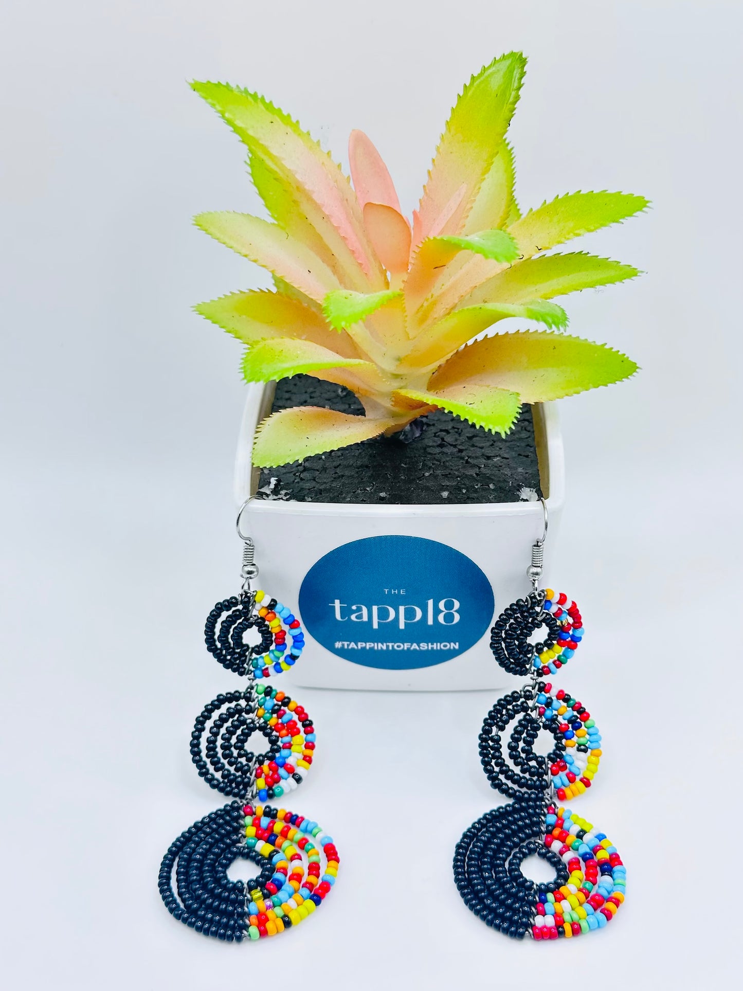 Authentic African Beaded Earrings