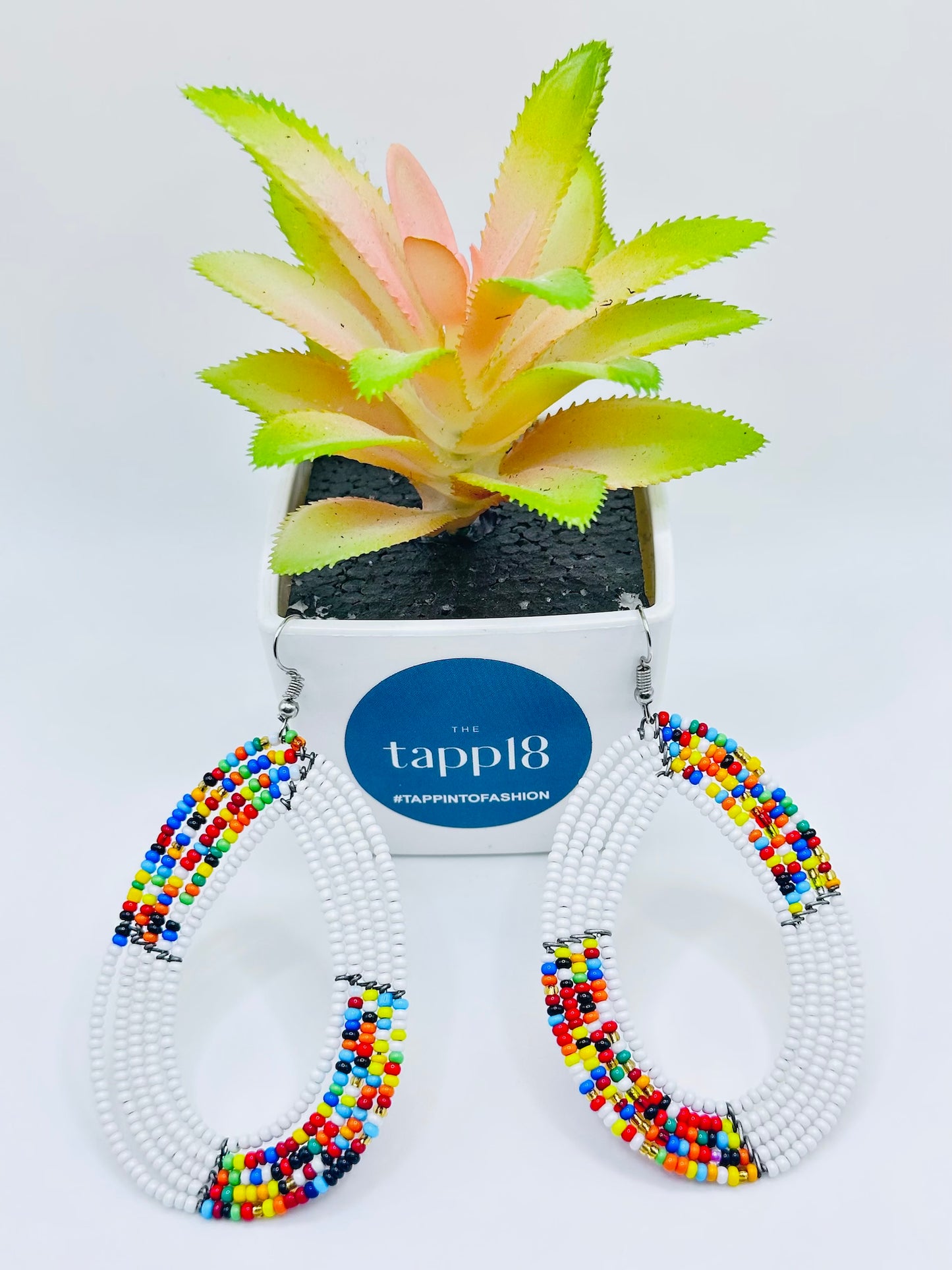 Authentic African Beaded Earrings