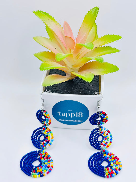 Authentic African Beaded Earrings