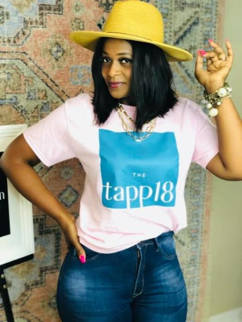 THETAPP18 LOGO TSHIRT! PINK