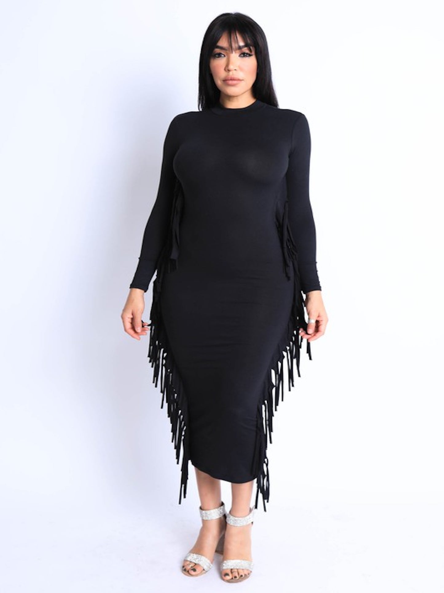Fringe Maxi Dress