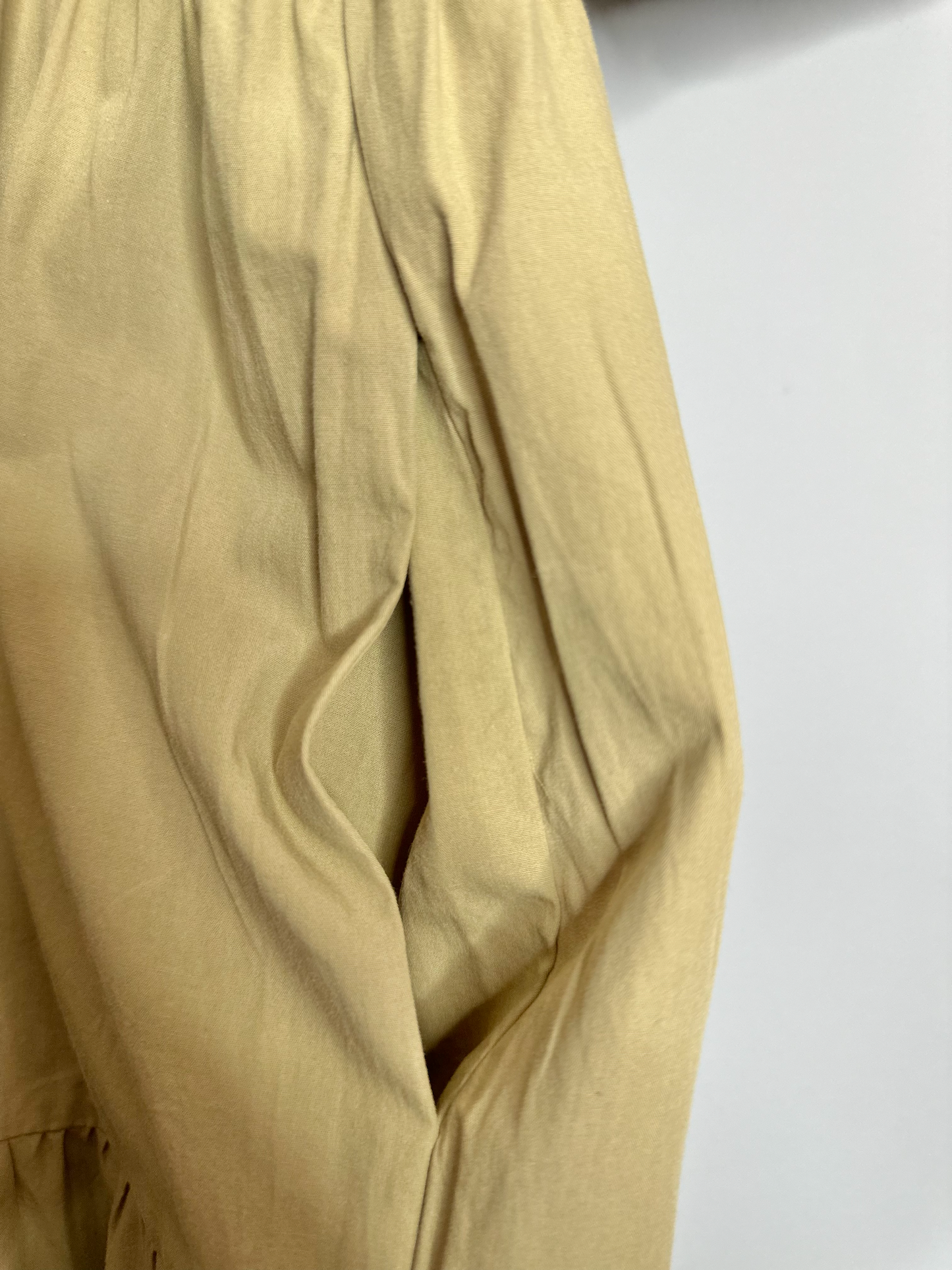 Ruffled Cutie in Taupe