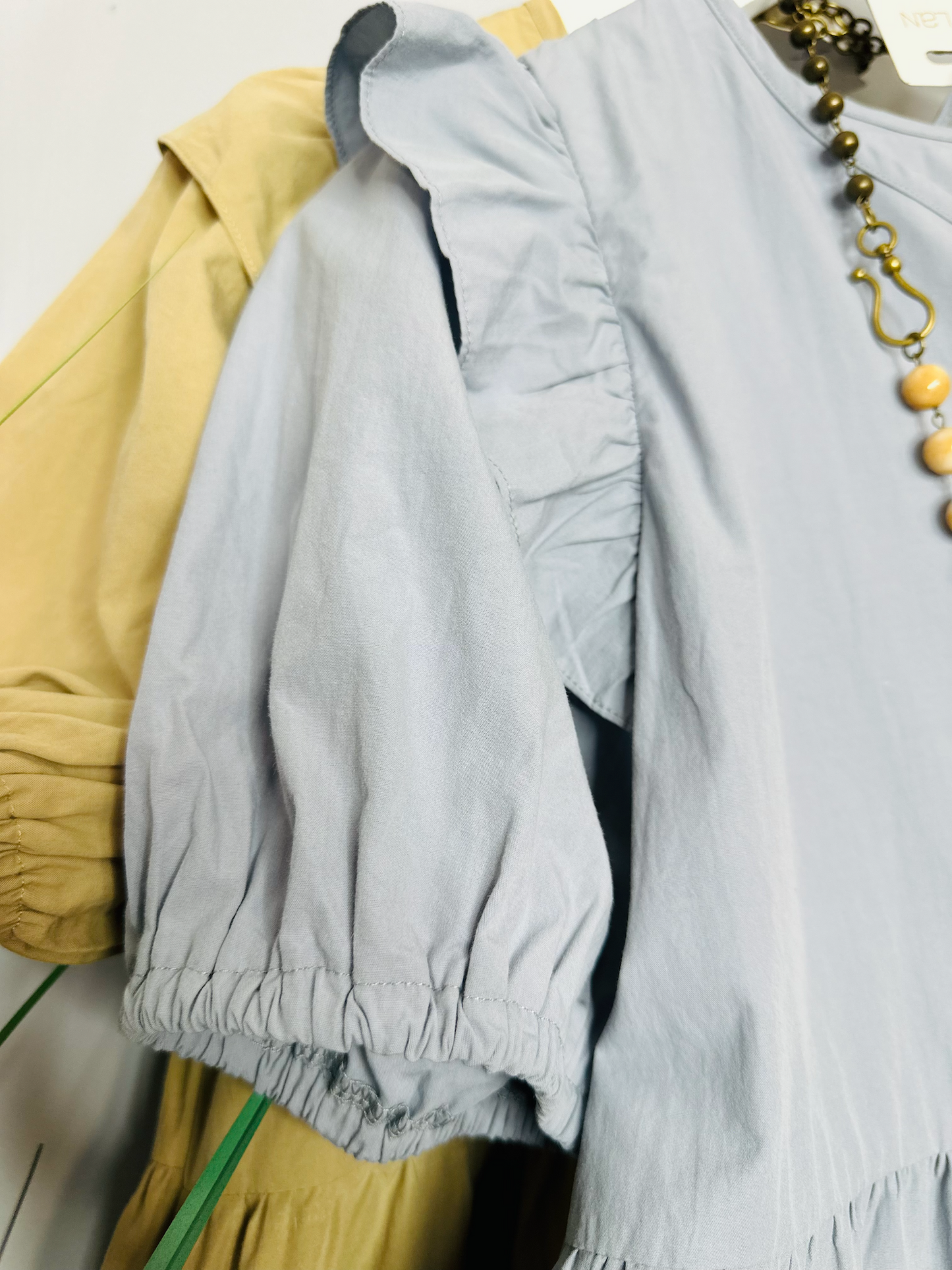 Ruffled Cutie in Cool Grey