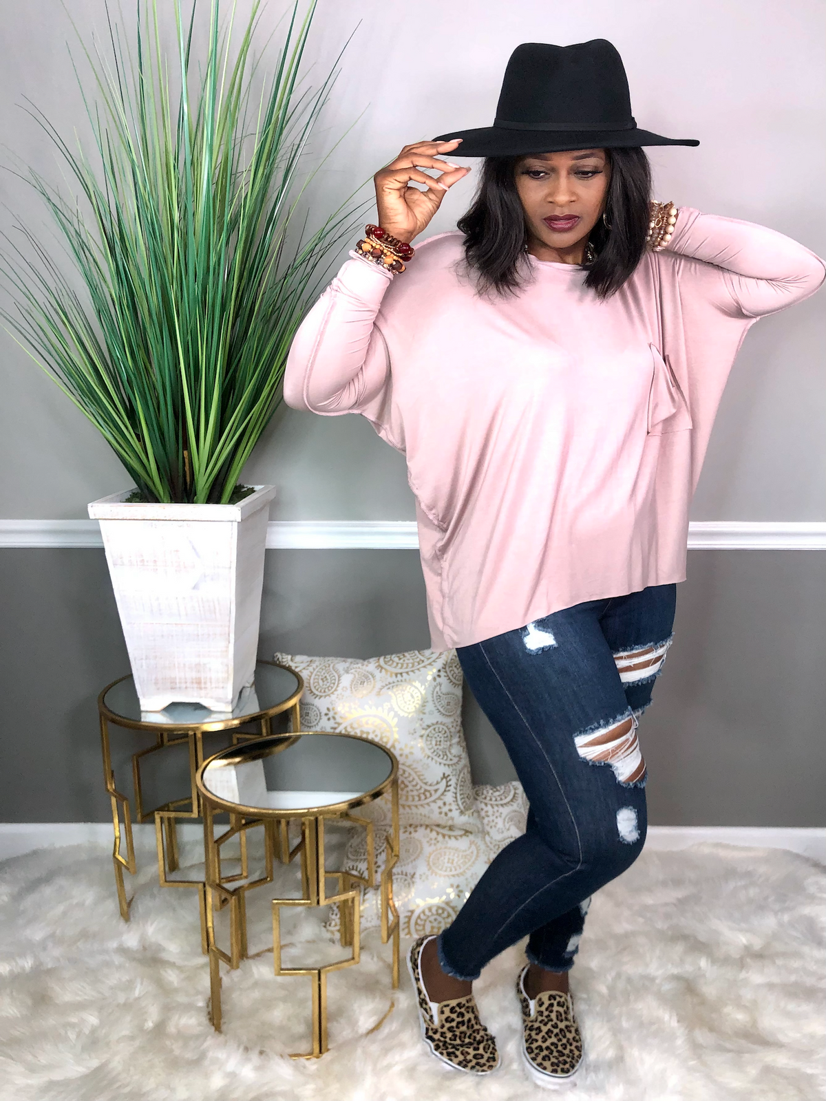 Tara Top-Blush