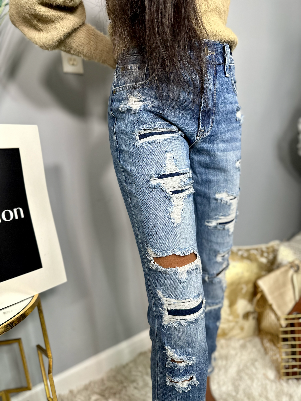 Distressed Denim