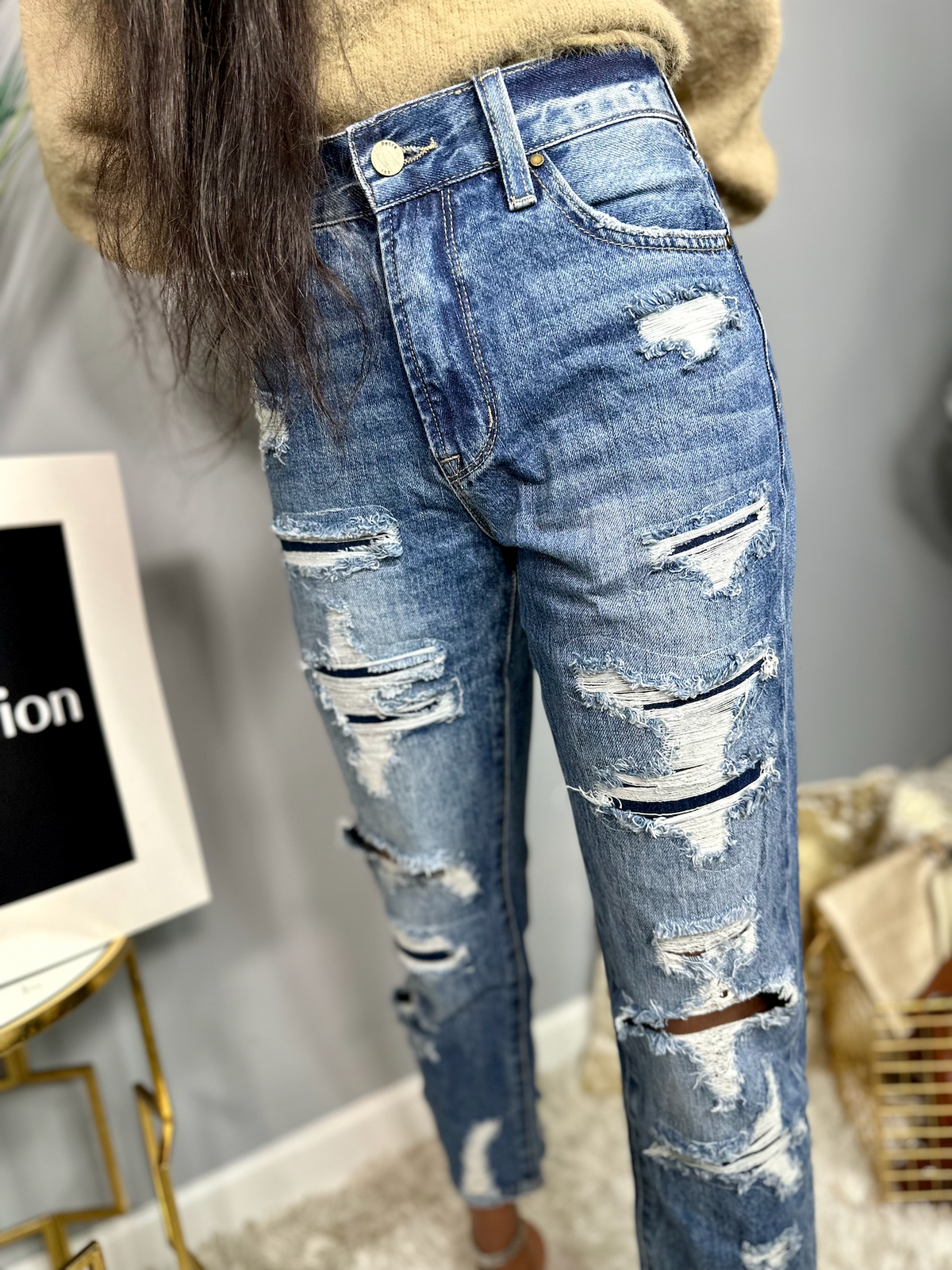 Distressed Denim