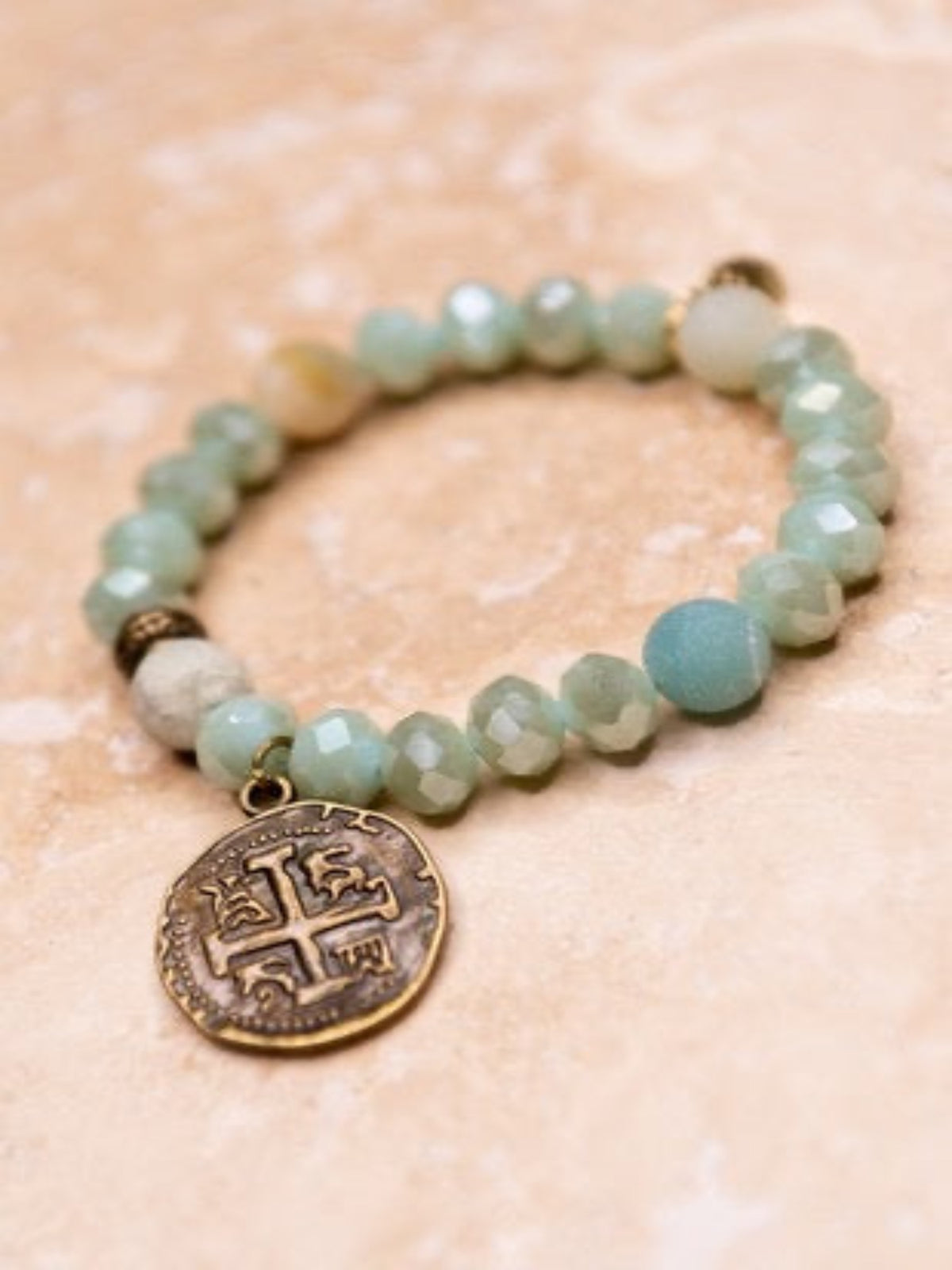 Stone Bracelet-Mint