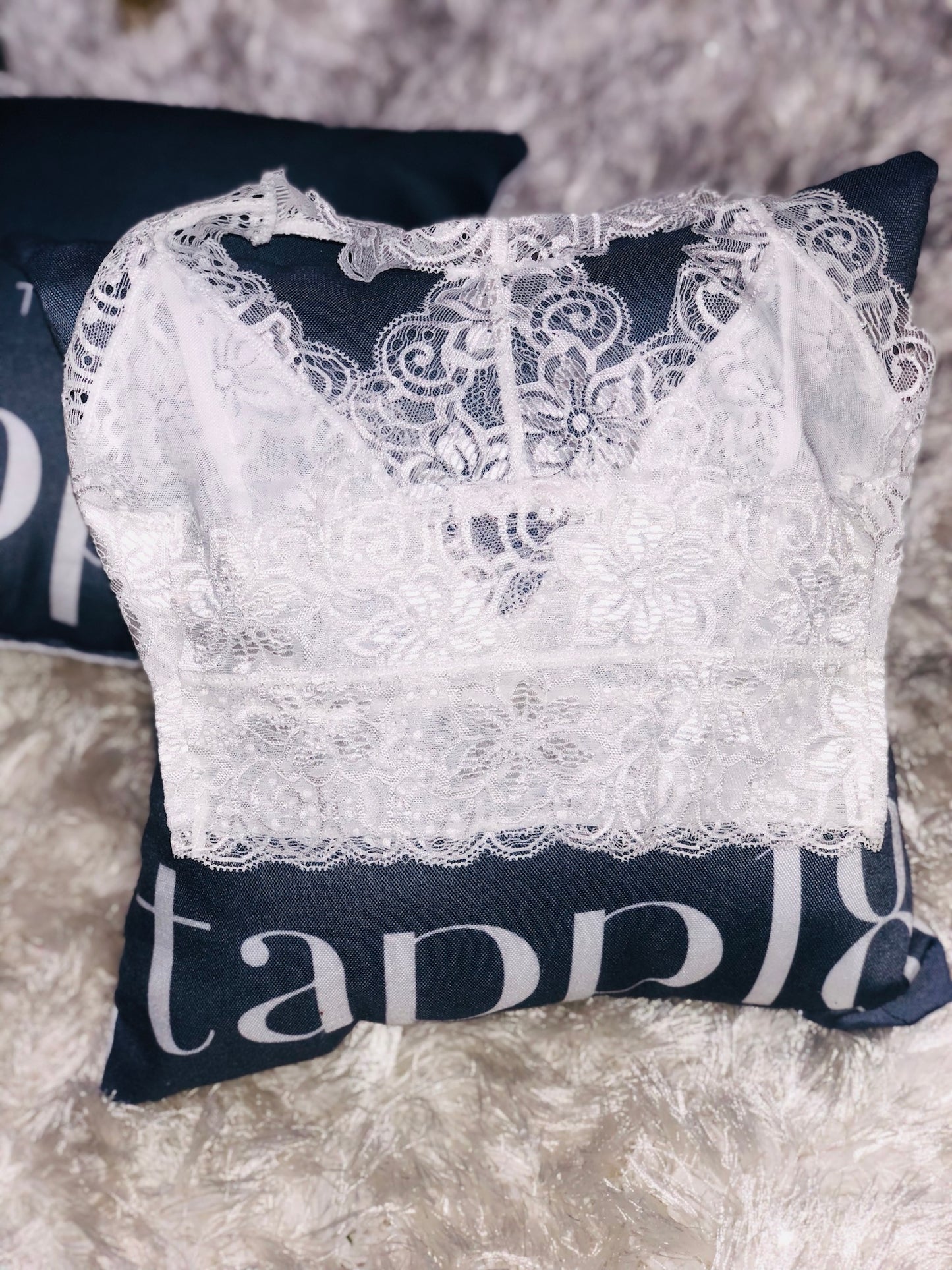 Lace Bralette-White