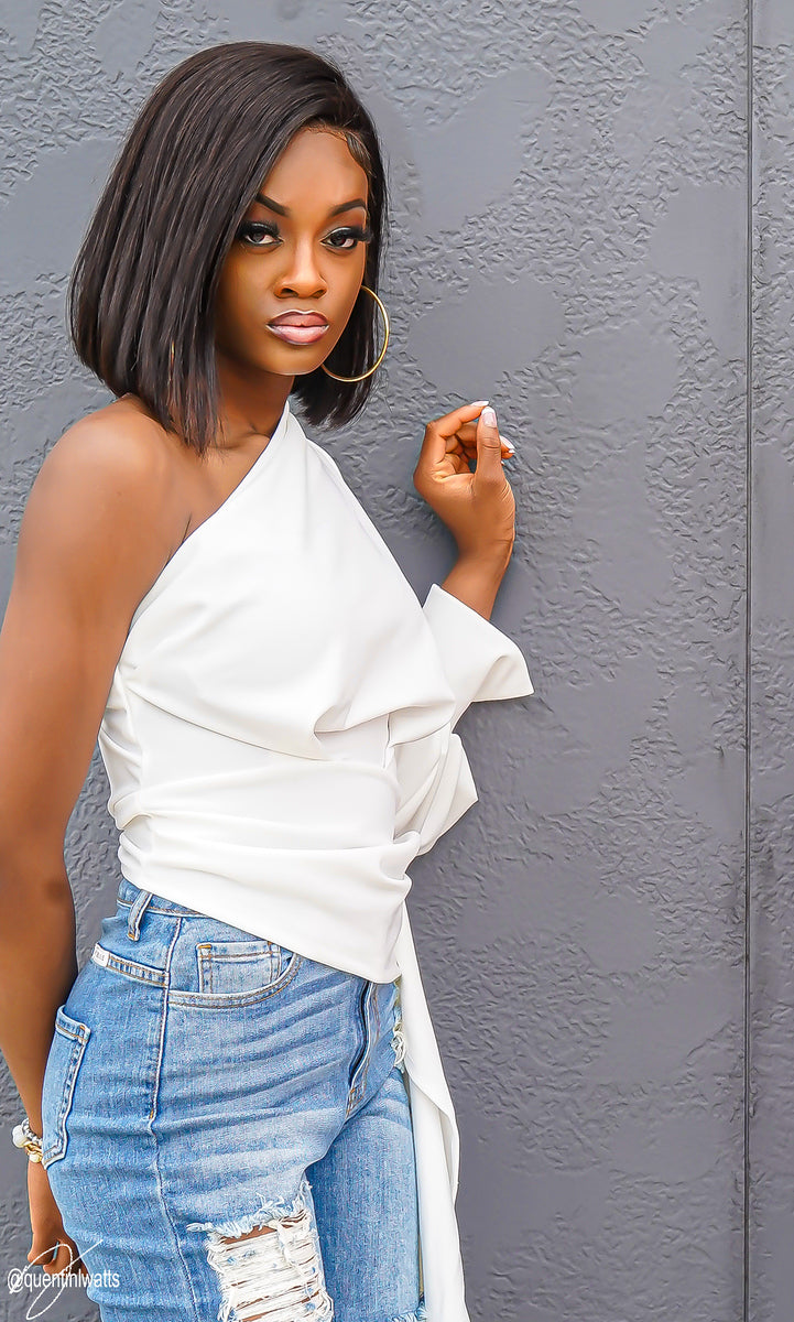 Spectacular Top in White