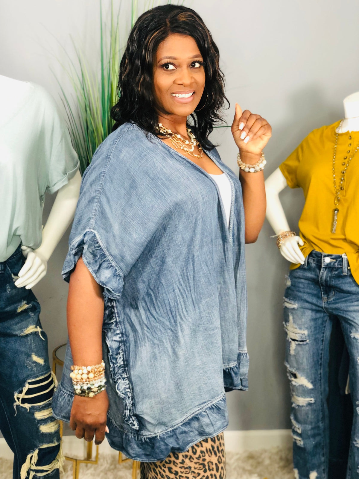 Denim Kimono