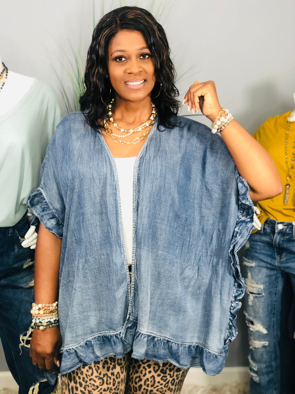 Denim Kimono